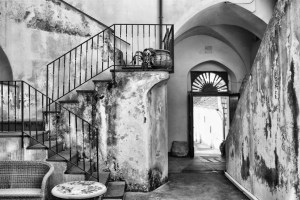 Courtyard with a view